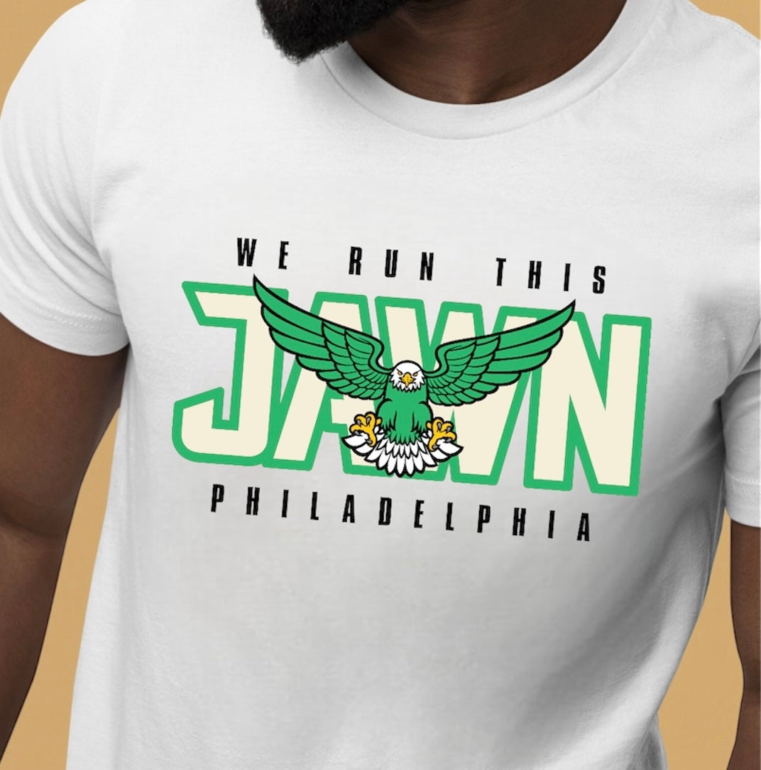 Nous courons ce Jawn Eagles - T-shirt